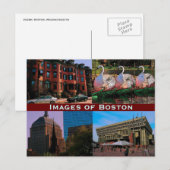 Boston Afbeeldingen Briefkaart (Voorkant / Achterkant)