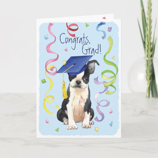 Boston Afstuderen Kaart (Voorkant)