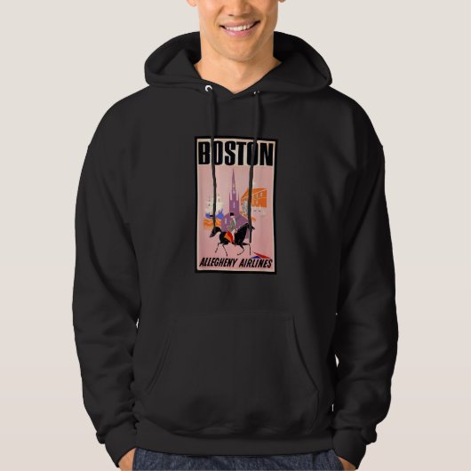 Boston American History Paul Revere Massachusetts  Hoodie (Voorkant)