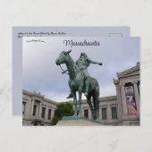 Boston Appeal to the Great Spirit Briefkaart (Voorkant / Achterkant)