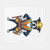 Boston Astronaut Fleece Deken (Voorkant (Horizontaal))