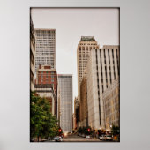 Boston Ave, Downtown Tulsa OK Poster (Voorkant)