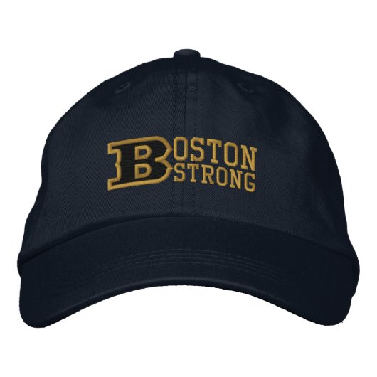 BOSTON B STERK geborduurd Pet (Voorkant)