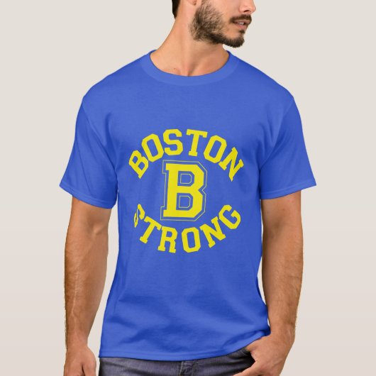 Boston B Sterke Klassic T-shirt (Voorkant)