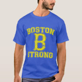 Boston B Sterong Grunge Style T-shirt (Voorkant)