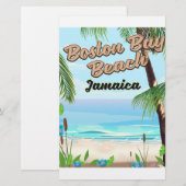 Boston baai strand, Jamaica Briefpapier (Voorkant / Achterkant)