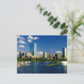 Boston Back Bay Area Briefkaart (Staand voorkant)