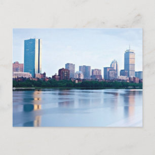 Boston Back over Charles River Briefkaart