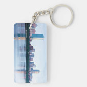 Boston Back over Charles River Sleutelhanger (achterkant)