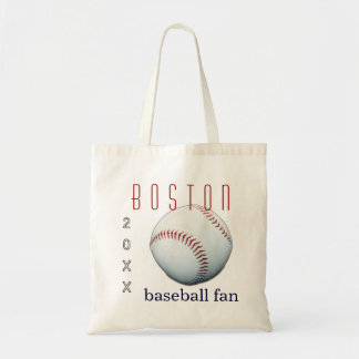Boston Baseball Fan Canvas tas