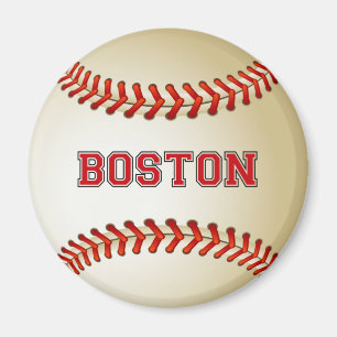 BOSTON BASEBALL MAGNEET