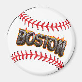 Boston Baseball Magnet (Voorkant)