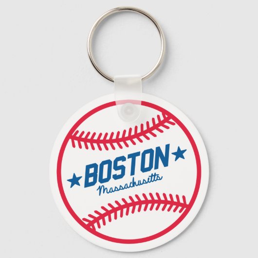 Boston Baseball Sleutelhanger (Voorkant)