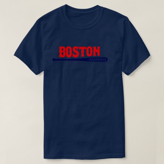 Boston Baseball TShirt 6 (Design voorkant)