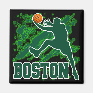 BOSTON BASKETBAL MAGNEET