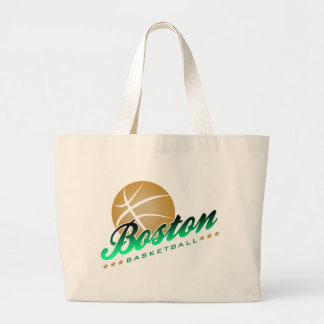 Boston Basketball Grote Tote Bag