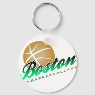 Boston Basketball Sleutelhanger