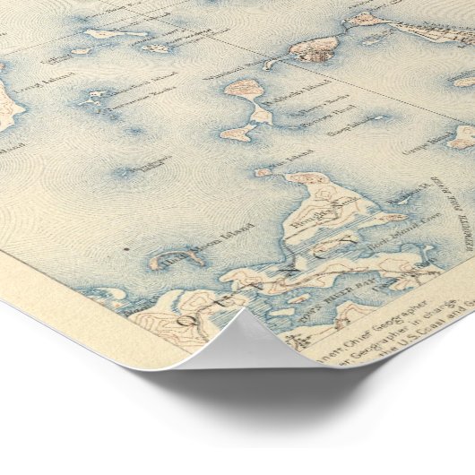 Boston Bay, Massachusetts Poster (Hoek)