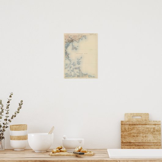 Boston Bay, Massachusetts Poster (Keuken)