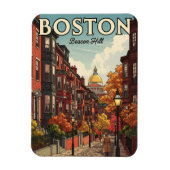  Boston Beacon Hill Reizen Magneet (Verticaal)