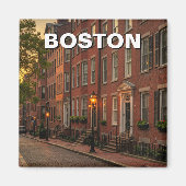 Boston Beacon Hill Travel Magneet (Voorkant)