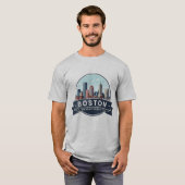Boston Beacon Hill Travel T-shirt (Voorkant volledig)