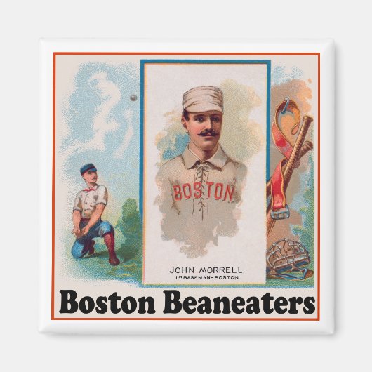 Boston Beaneaters Magneet (Voorkant)