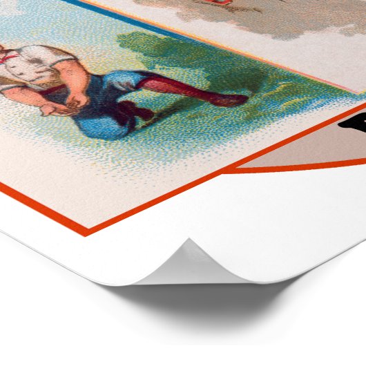 Boston Beaneaters Poster (Hoek)