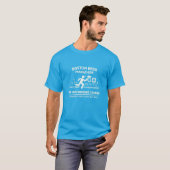 Boston Beer Marathon - The Waterfront Course T-Shi T-shirt (Voorkant volledig)