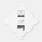 Boston Bestemming Bruiloft Favor Box Bedankdoosjes (Uitgevouwen)