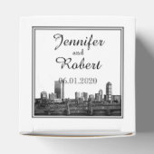 Boston Bestemming Bruiloft Favor Box Bedankdoosjes (Bovenkant)