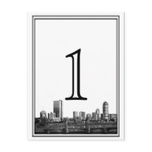 Boston Bestemming Trouwtafel nummer