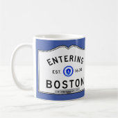 Boston betreden koffiemok (Links)