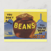 Boston Bked Beans Briefkaart (Voorkant)
