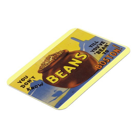 Boston Bked Beans Magneet (Linkerzijde)
