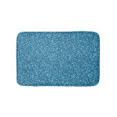 Boston Blauwe Glitter Badmat (Voorkant)