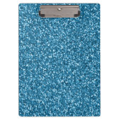 Boston Blue Glitter Klembord (Voorkant)