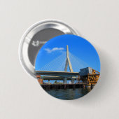 Boston Bridge Foto van cadeautjes Ronde Button 5,7 Cm (Voorkant /achterkant)