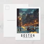  Boston Briefkaart (Voorkant / Achterkant)