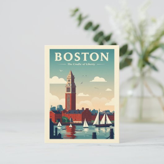  Boston Briefkaart (Staand voorkant)