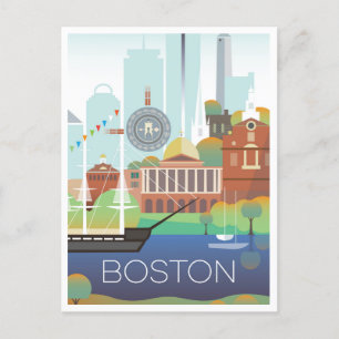 Boston Briefkaart