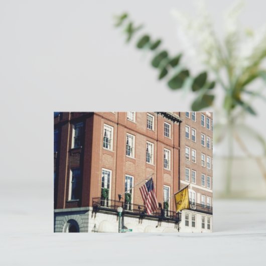 boston briefkaart (Staand voorkant)