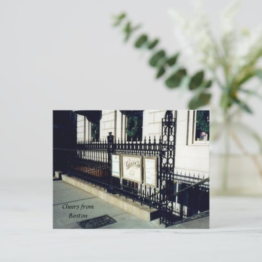 boston briefkaart (Staand voorkant)