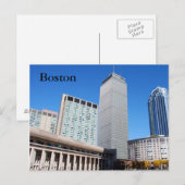 Boston Briefkaart (Voorkant / Achterkant)