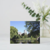 boston briefkaart (Staand voorkant)