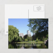 boston briefkaart (Voorkant / Achterkant)