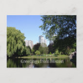 boston briefkaart (Voorkant)
