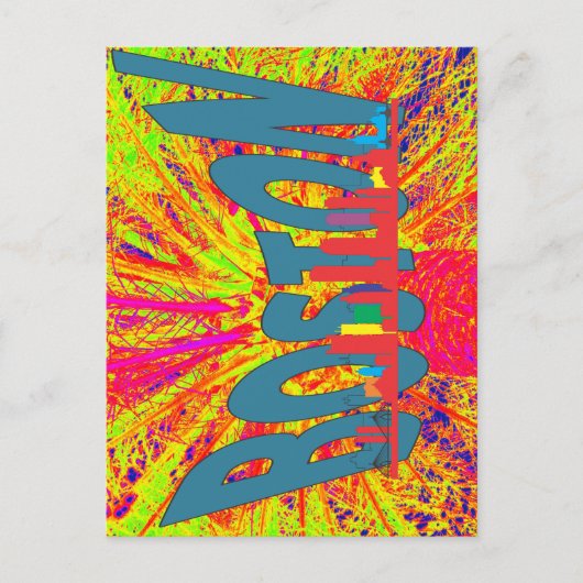 Boston Briefkaart (Voorkant)