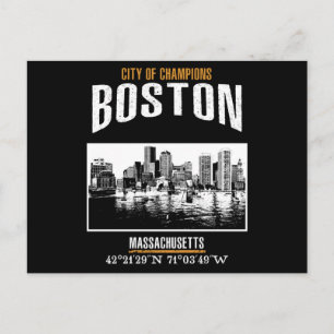 Boston Briefkaart