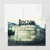 Boston Briefkaart (Voorkant / Achterkant)
